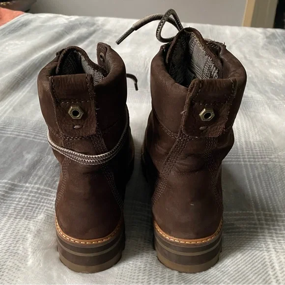 Timberland Women's Dark Brown Lace-Up Boots - Picture 7 of 10